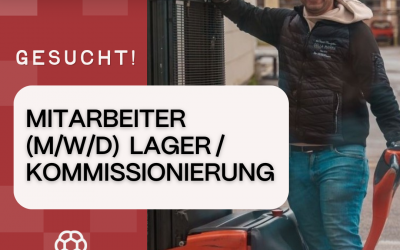 Mitarbeiter (m/w/d) Lager & Kommissionierung